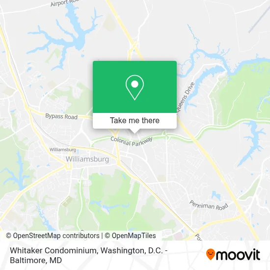 Whitaker Condominium map