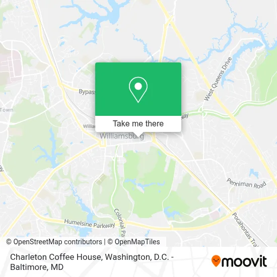 Charleton Coffee House map