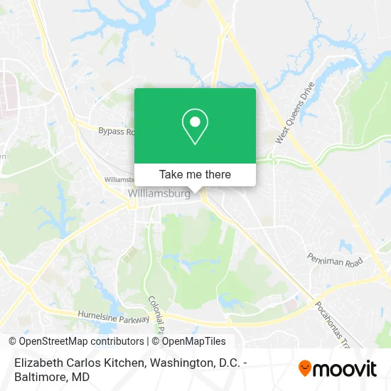 Elizabeth Carlos Kitchen map