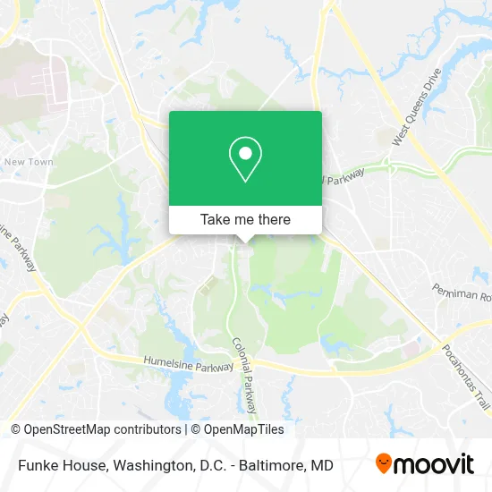 Funke House map