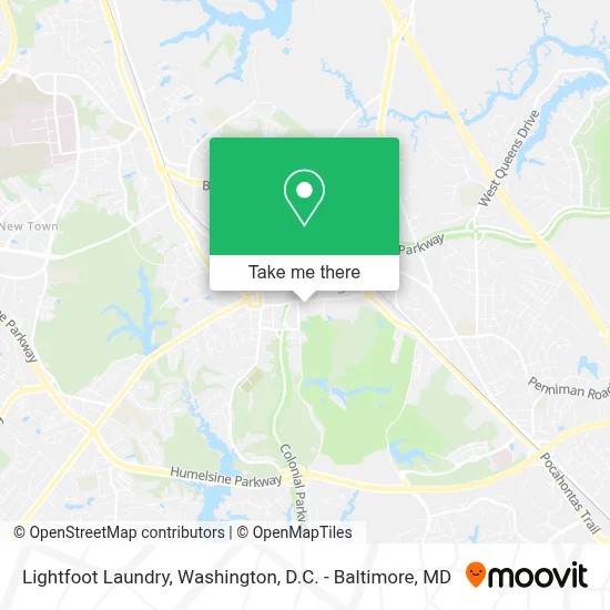 Lightfoot Laundry map