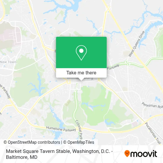 Market Square Tavern Stable map