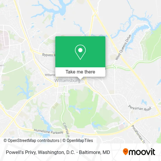 Powell's Privy map