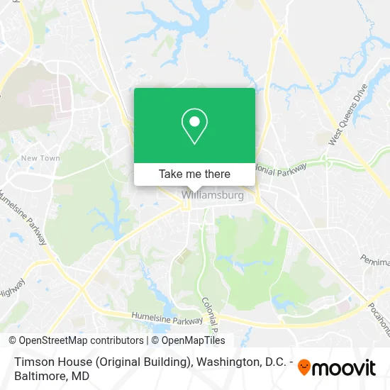 Timson House (Original Building) map