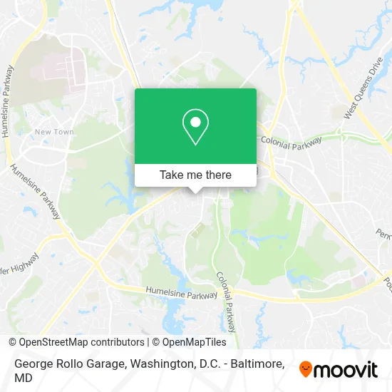 George Rollo Garage map