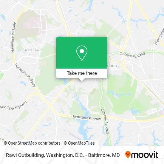 Rawl Outbuilding map