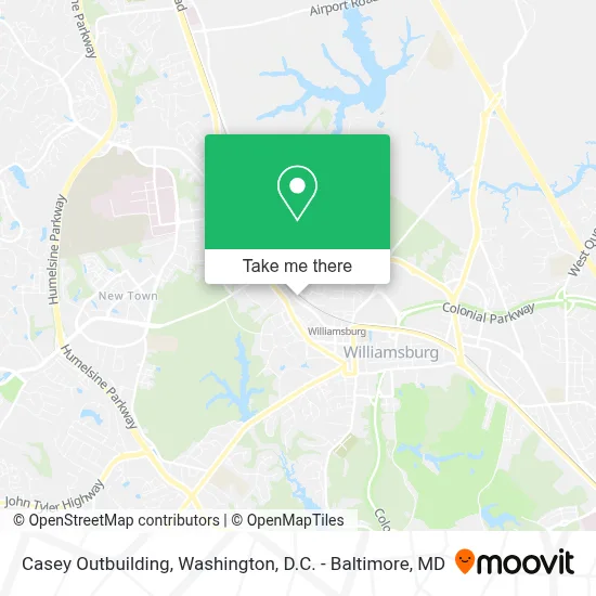 Casey Outbuilding map
