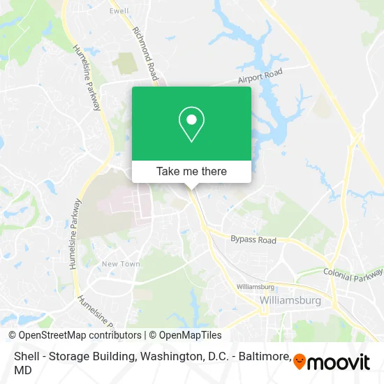 Shell - Storage Building map