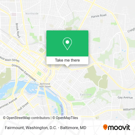 Fairmount map
