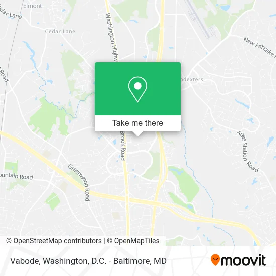 Vabode map