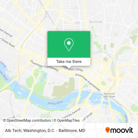 Alb Tech map
