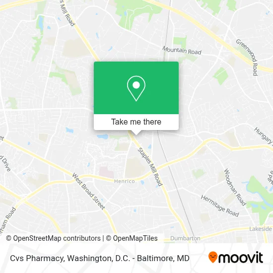 Cvs Pharmacy map