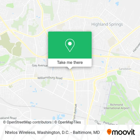Ntelos Wireless map