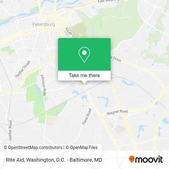 Rite Aid map