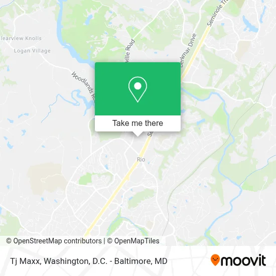 Tj Maxx map