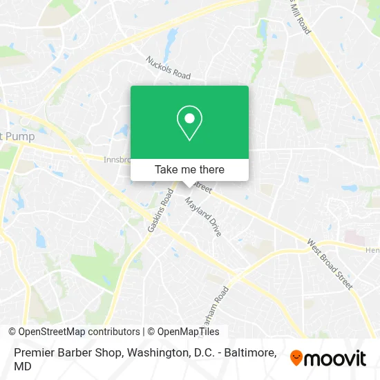 Premier Barber Shop map