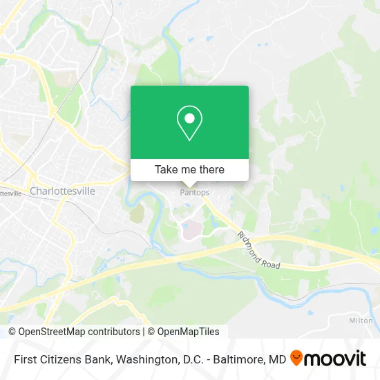 First Citizens Bank map