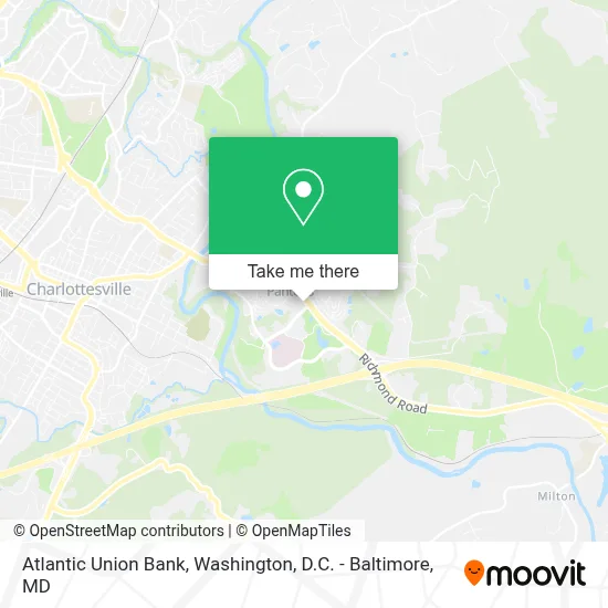 Atlantic Union Bank map
