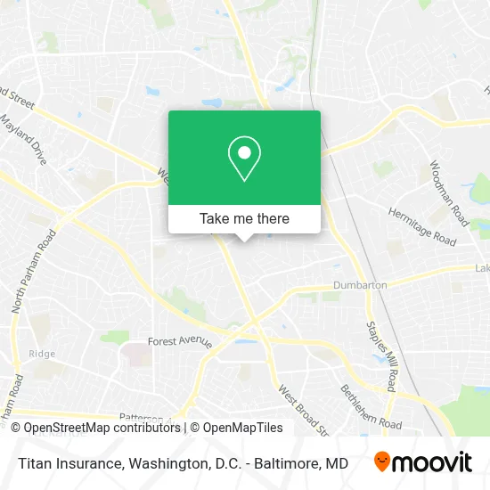 Titan Insurance map