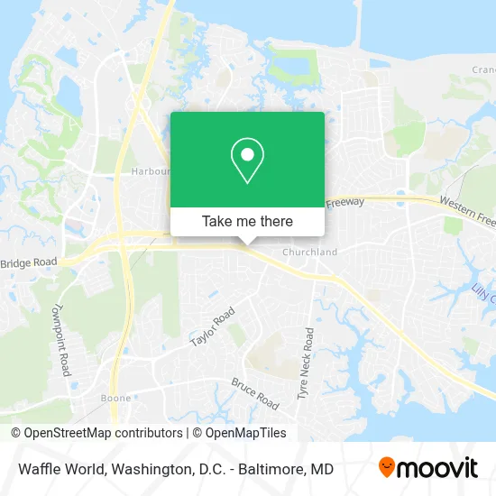 Waffle World map