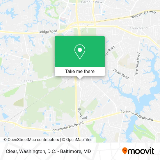 Clear map