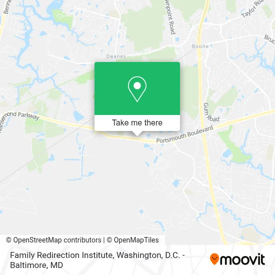 Family Redirection Institute map