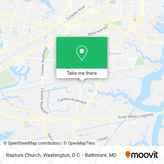 Rapture Church map