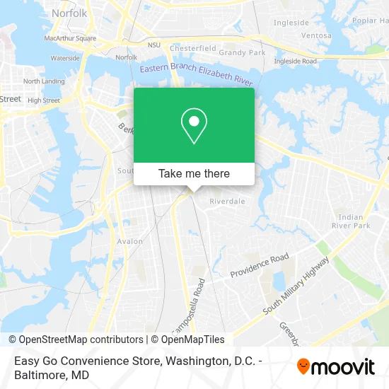 Easy Go Convenience Store map
