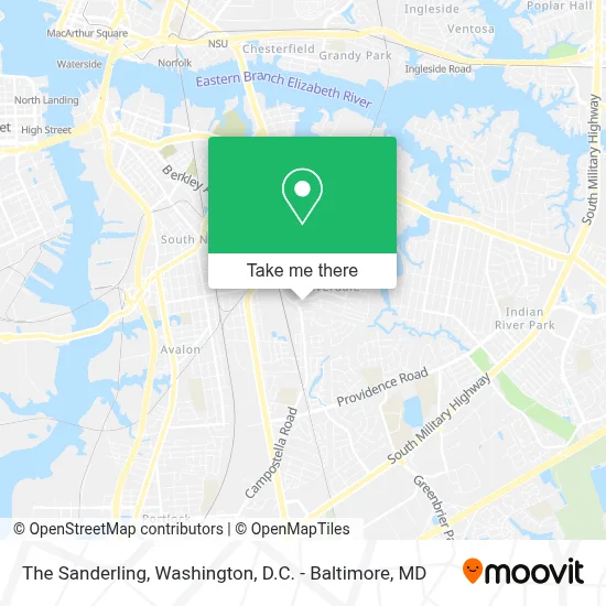 The Sanderling map