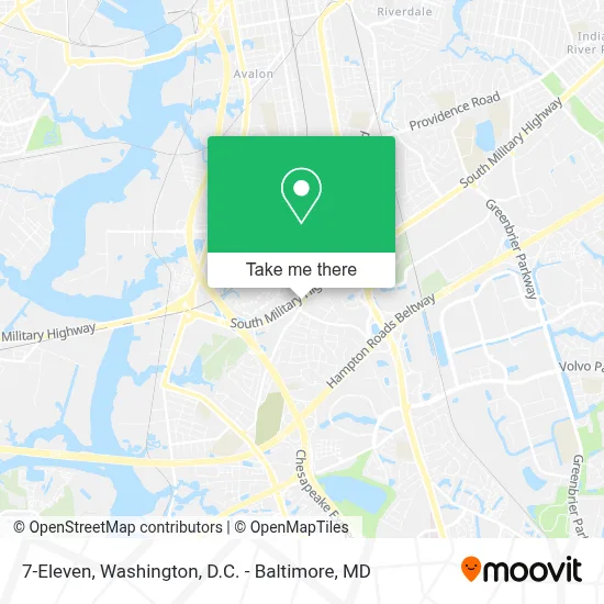 7-Eleven map