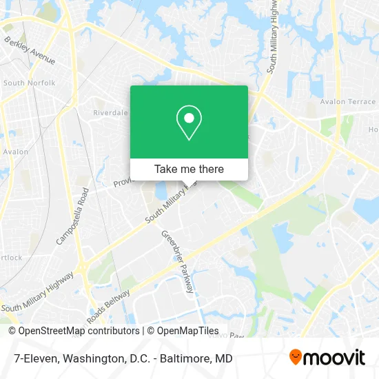 7-Eleven map