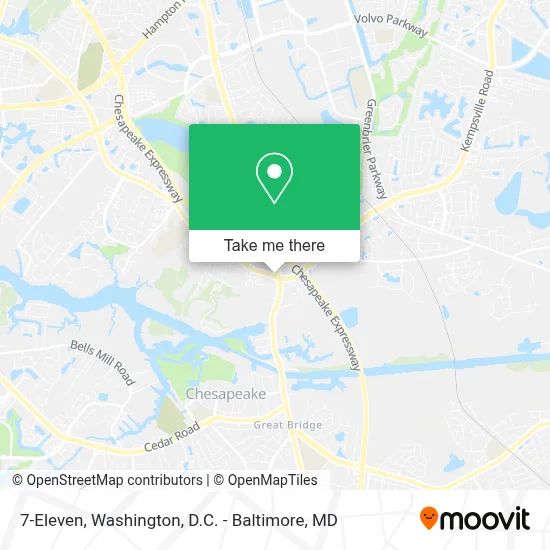 7-Eleven map