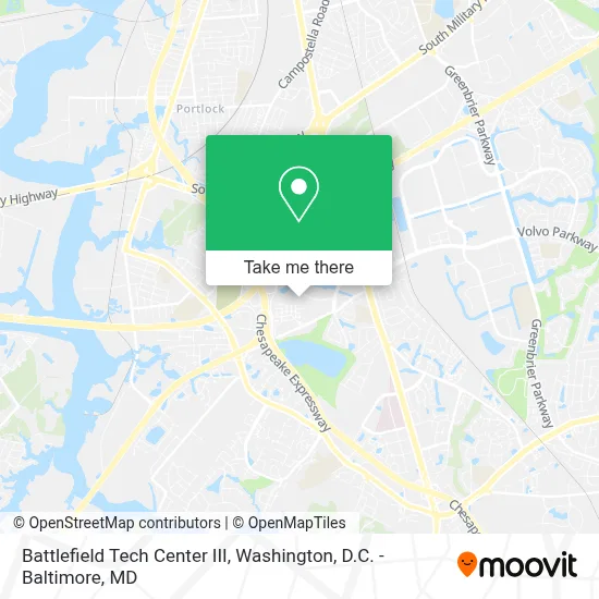 Battlefield Tech Center III map