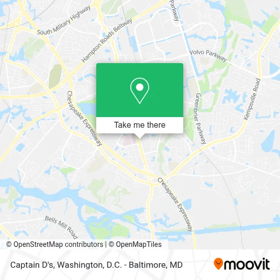 Captain D's map