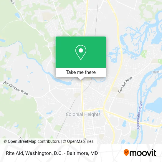 Rite Aid map