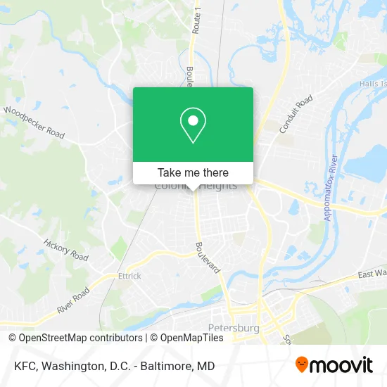 Kfc map