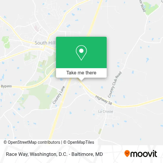 Race Way map