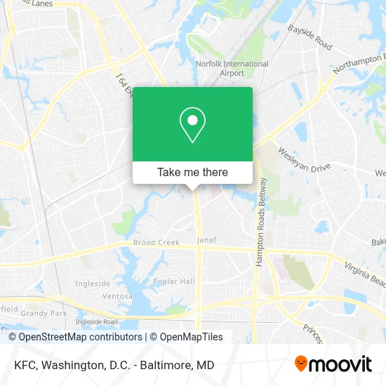 Kfc map