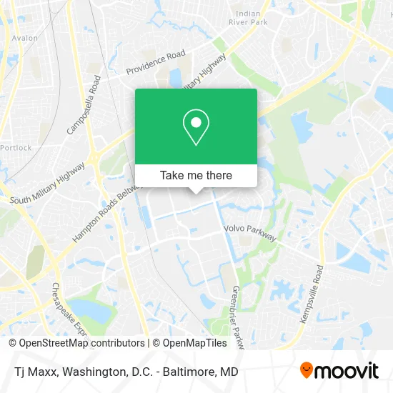 Tj Maxx map