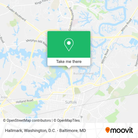 Hallmark map