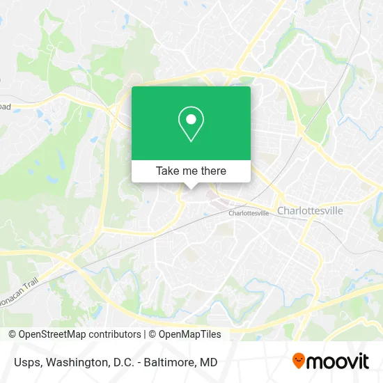 Usps map