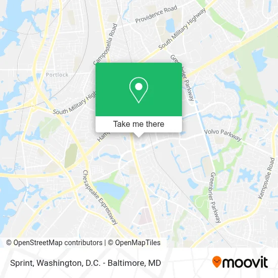 Sprint map