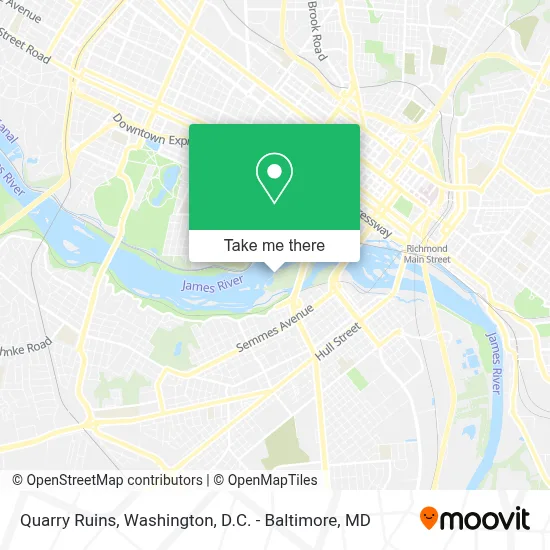 Quarry Ruins map