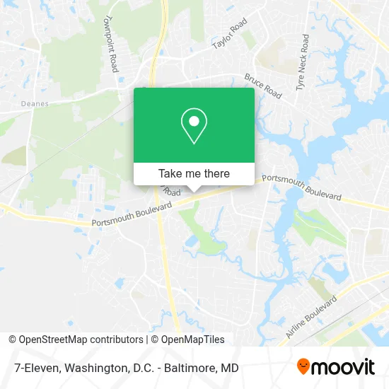 7-Eleven map