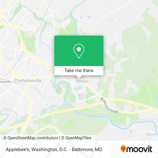 Applebee's map