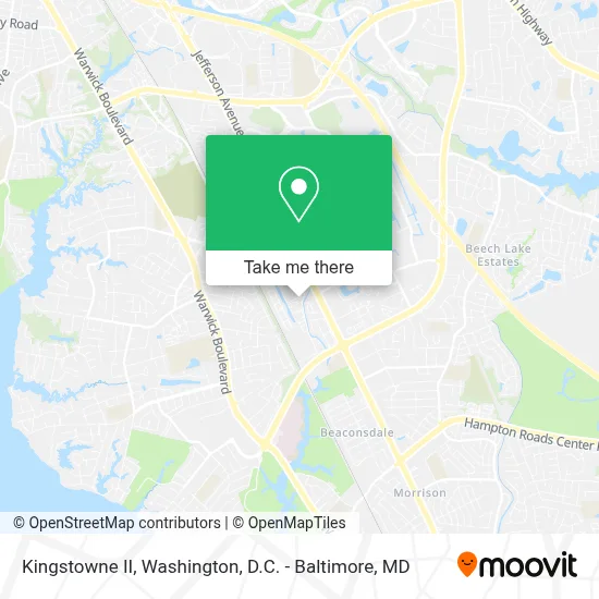 Kingstowne II map
