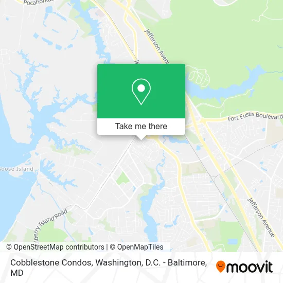 Cobblestone Condos map