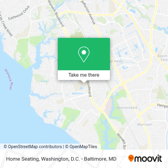 Home Seating map