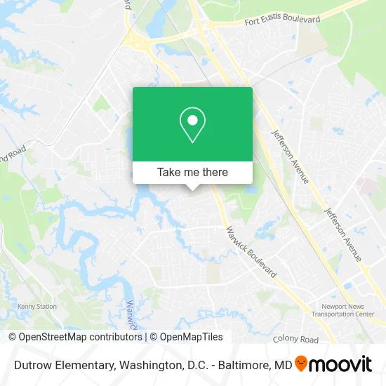 Dutrow Elementary map