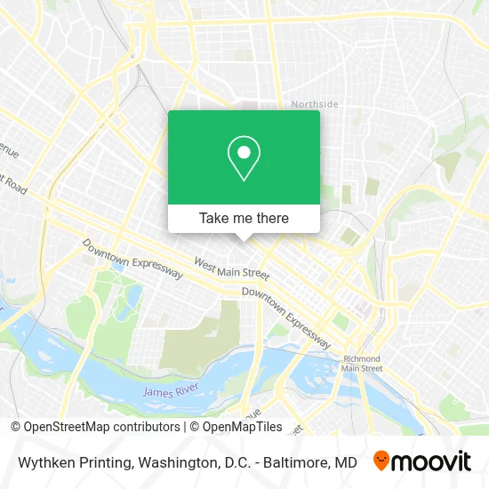 Wythken Printing map